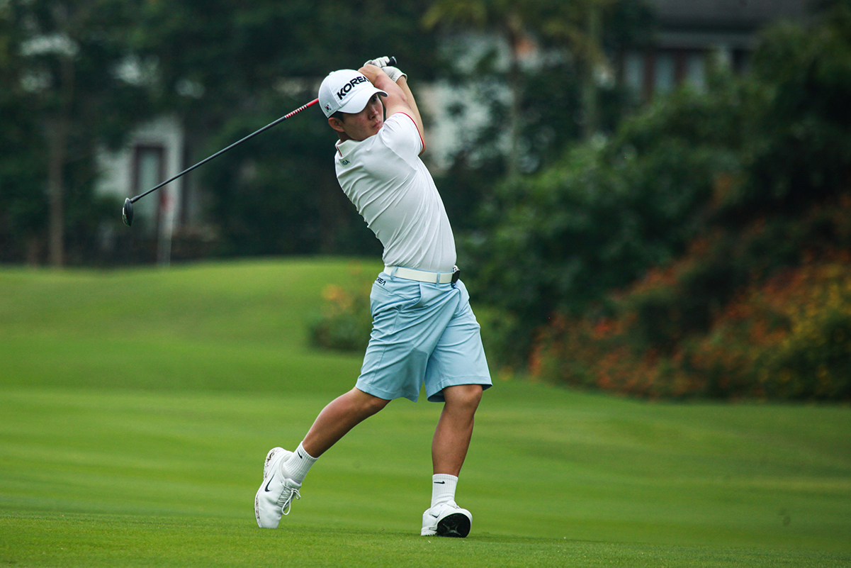 Park Gunwoong Juara Divisi Putra 12th Pondok Indah International Junior Golf Championship - Foto : Puji Santoso