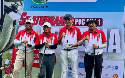 PGC Perkuat Silaturahmi Pegolf Lewat Turnamen di Taman Dayu