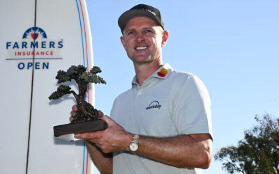 Justin Rose Dominasi Torrey Pines, Pecahkan Rekor Tiger Woods di Farmers Insurance Open