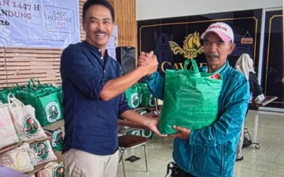 PGB Berbagi Berkah Ramadhan, 513 Warga Sekitar Dago Heritage Terima Bansos Lebaran