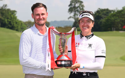 Didampingi Suami sebagai Caddie, Hannah Green Rebut Gelar HSBC Women’s World Championship
