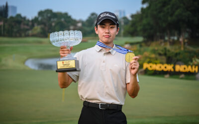 Yujun Cha Rebut Gelar Juara AGI Amateur Championship IX Melalui Babak Play Off