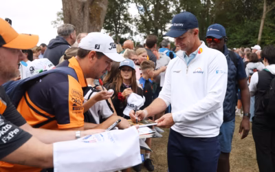 Justin Rose Bawa DNA Formula 1 McLaren ke Lapangan Golf
