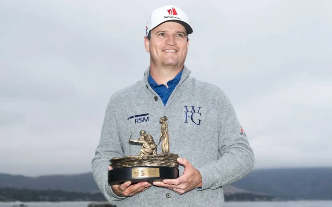 Zach Johnson Tak Terbendung, Juara Beruntun di Pebble Beach